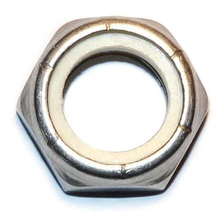 Midwest Fastener Lock Nut, 3/4"-10, 18-8 Stainless Steel, Not Graded, 4 PK 33748